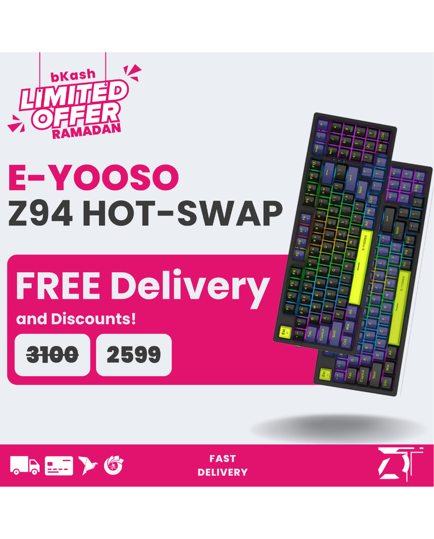 E-YOOSO Z94 Wired Hotswappable Mechanical Keyboard