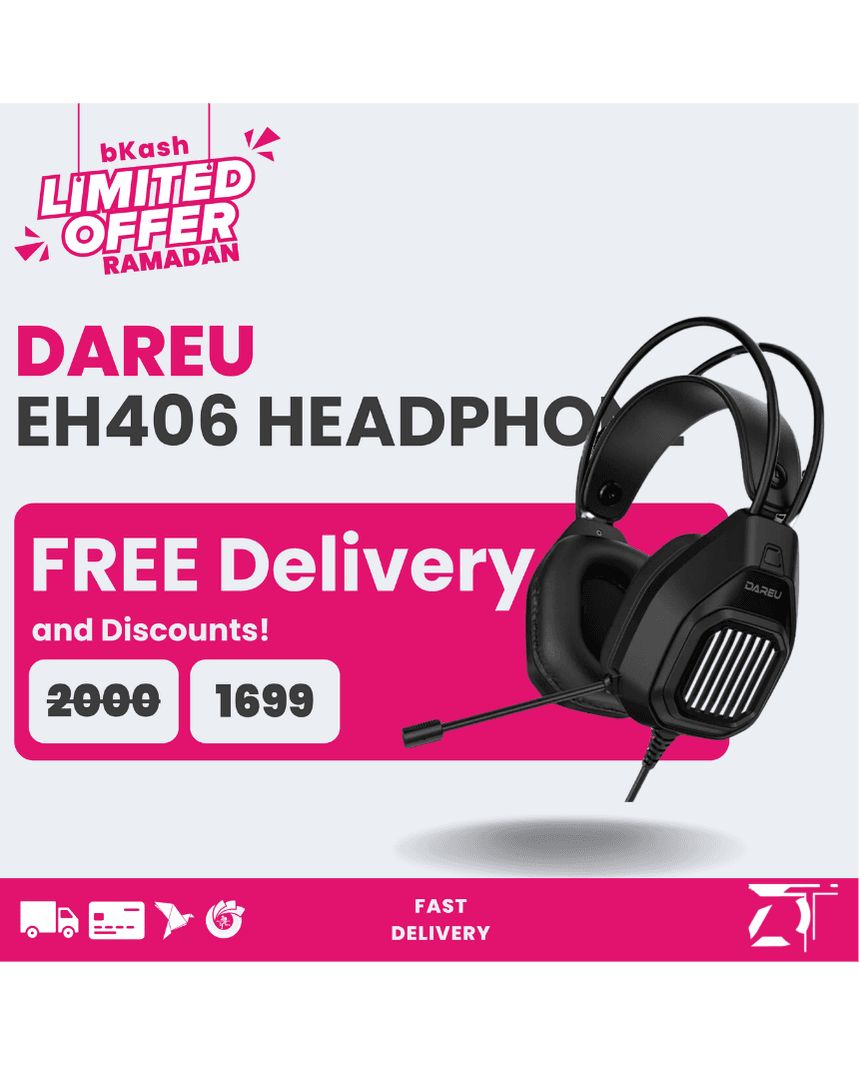 Dareu EH406 Wired Gaming Headphone