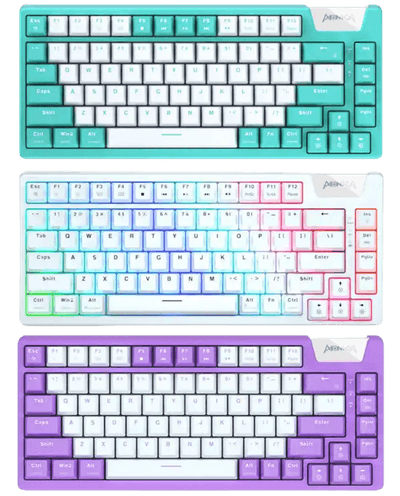 MONKA AE75 Wired Gasket RGB Mechanical Hotswappable Keyboard_img_0