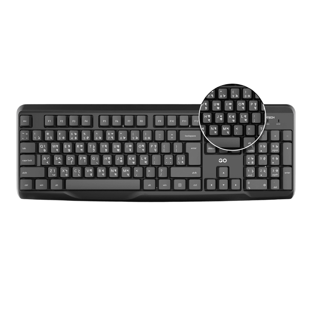 Fantech GO K211 Bangla Keyboard