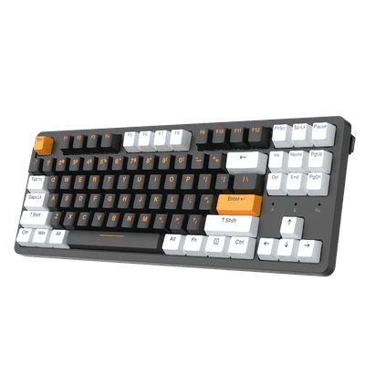 DAREU A87x PRO GASKET TRI-MODE HOT-SWAP 87-KEY RGB BACKLIT MECHANICAL GAMING KEYBOARD WITH VIOLET GOLD PRO / SKY V3 SWITCH_img_3