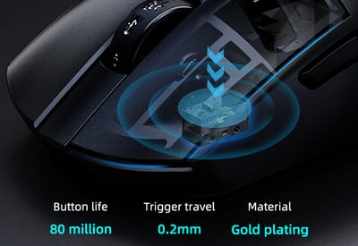 Dareu A950 Pro Al-Magnesium Alloy Ultra-light – 4khz Gaming Mouse_img_8