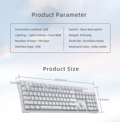 Thunderobot KG3104 Hotswap RGB Mechanical Keyboard Red Switch_img_7