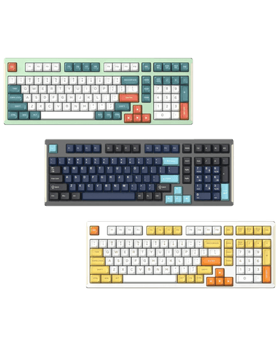 MONKA 6102 Aluminium Alloy Prebuilt Mechanical Keyboard_img_0