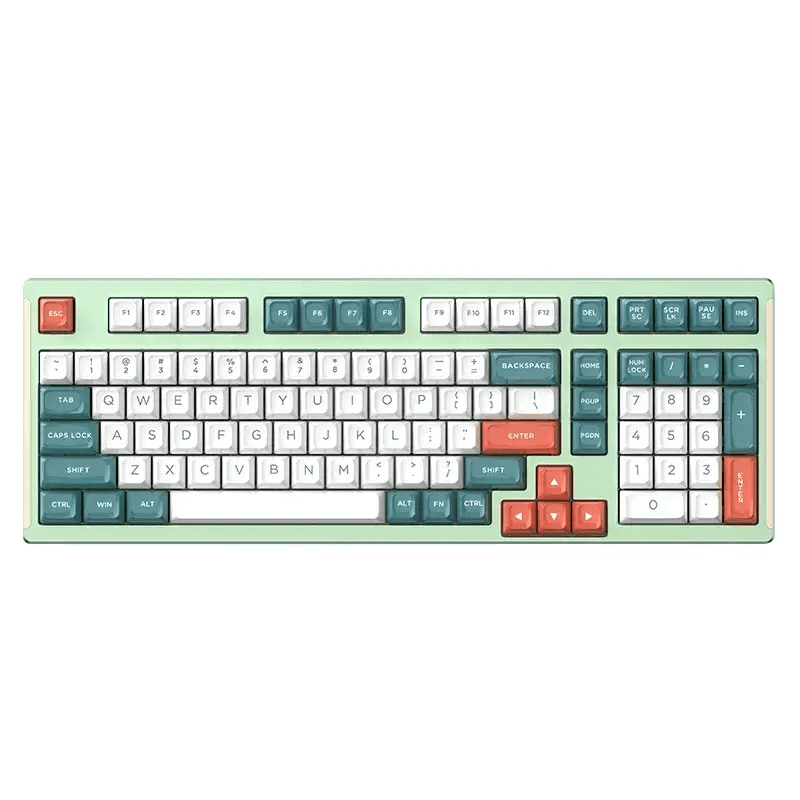 MONKA 6102 Aluminium Alloy Prebuilt Mechanical Keyboard