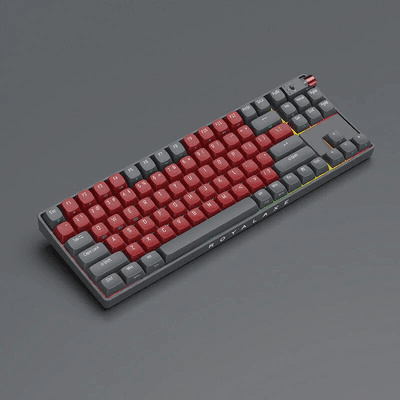 (Sold Out) Royal Axe R87 Midnight Rose Trimode Knob Keyboard - TTC Gold Pink V2 Switch_img_1