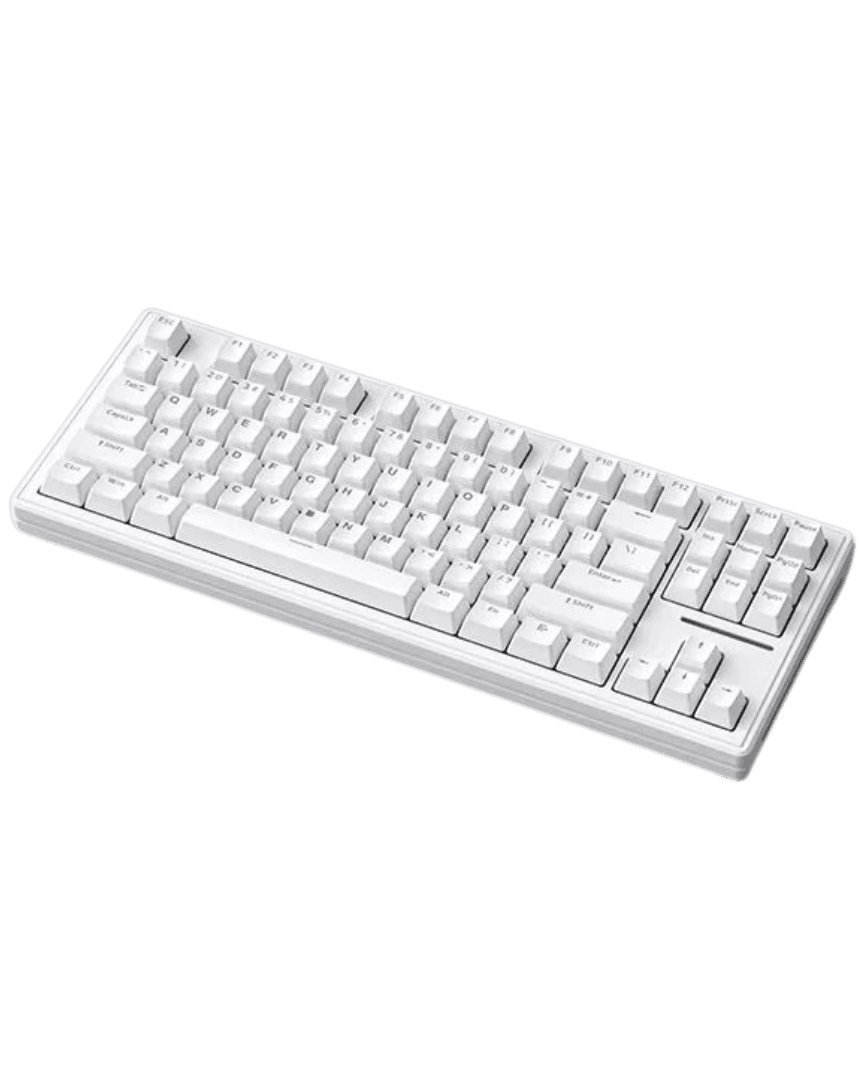 XINMENG M87 PRO Wired ICE BLUE BACKLIT Gasket Mounted Hotswappable Mechanical Keyboard