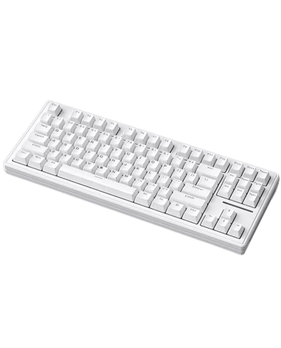 XINMENG M87 PRO Wired ICE BLUE BACKLIT Gasket Mounted Hotswappable Mechanical Keyboard_img_0