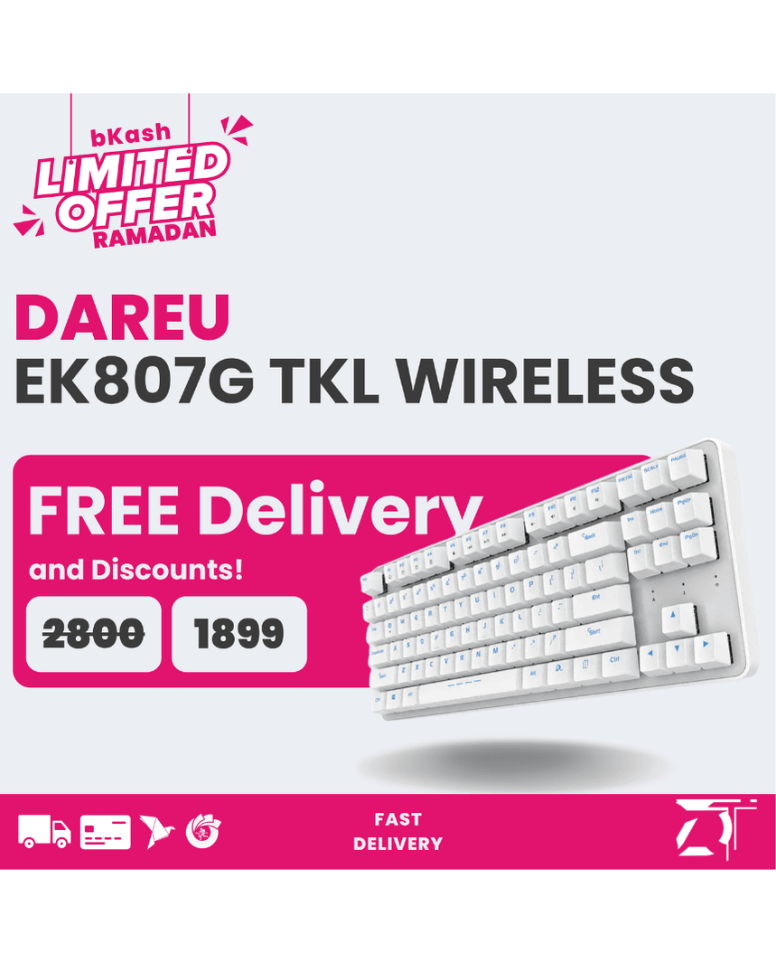 Dareu EK807G TKL Wireless Mechanical Keyboard