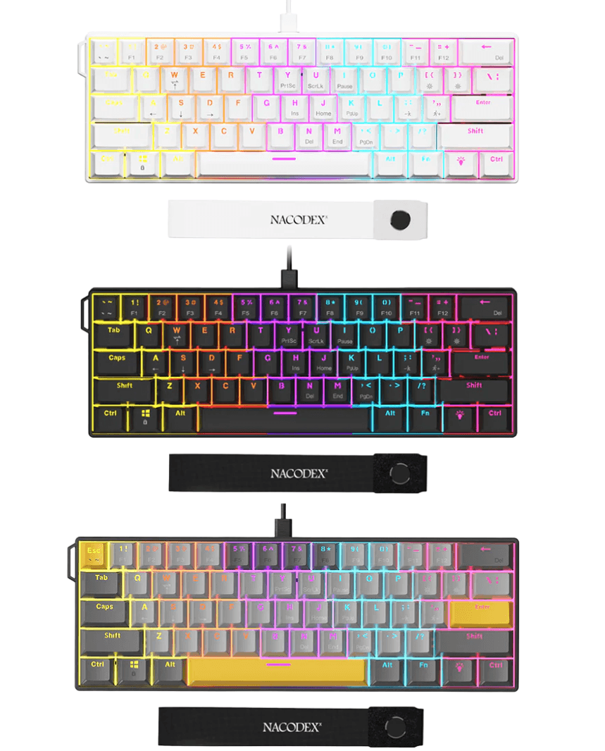 AJAZZ NK61 Wired Mechanical Gaming Keyboard
