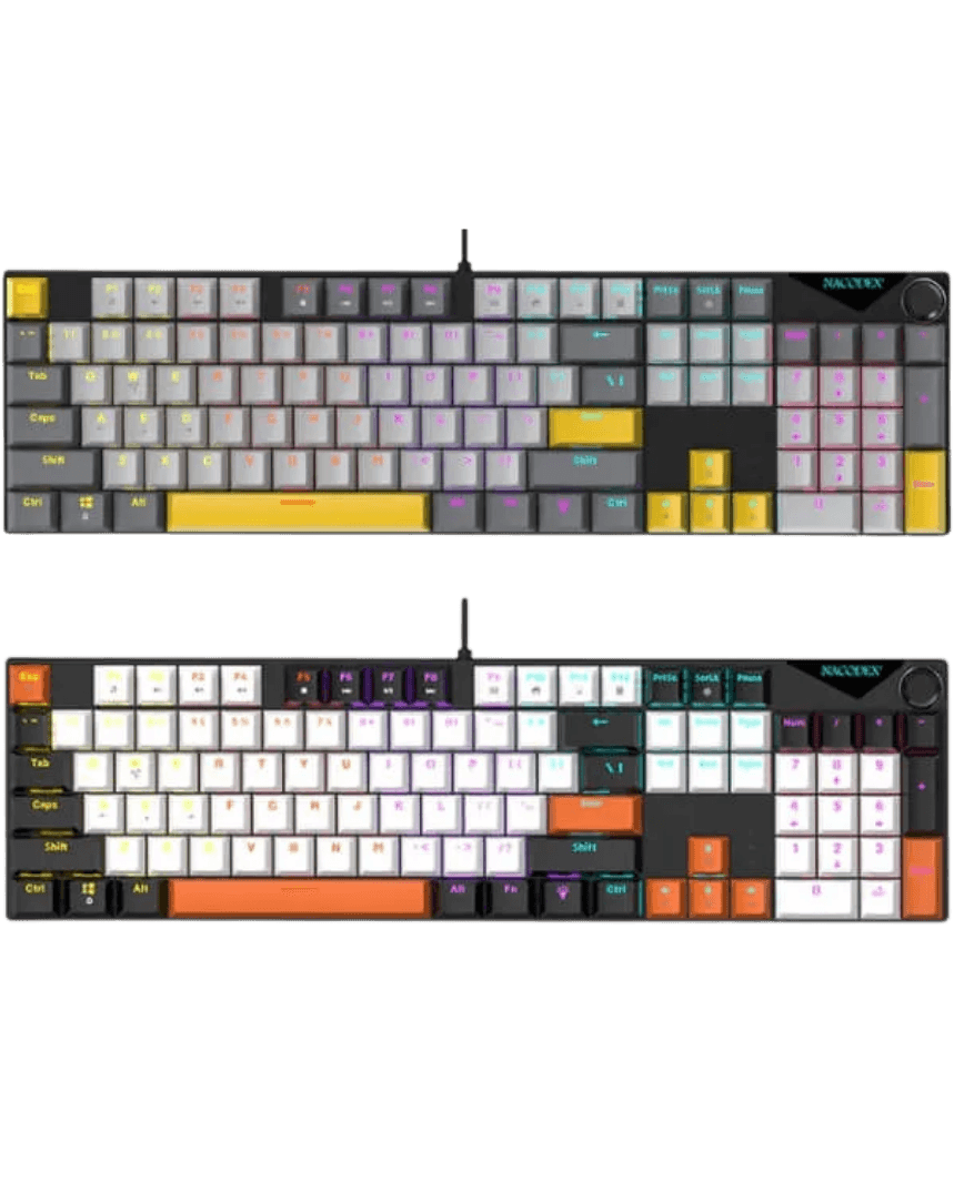 AJAZZ NK104 Wired Mechanical Keyboard