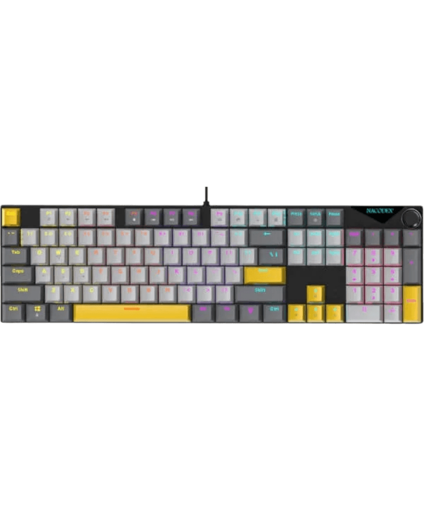 AJAZZ NK104 Wired Mechanical Keyboard