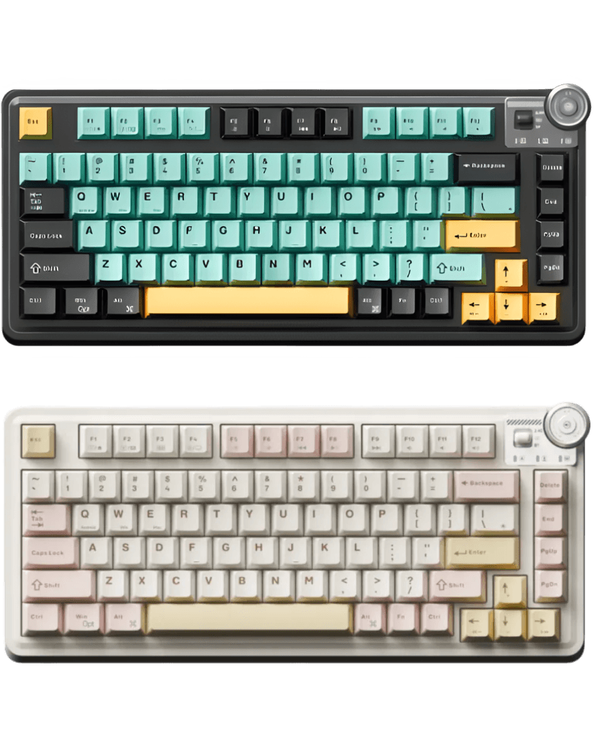 Lingbao MK75 Tri-Mode Wireless RGB Mechanical Keyboard