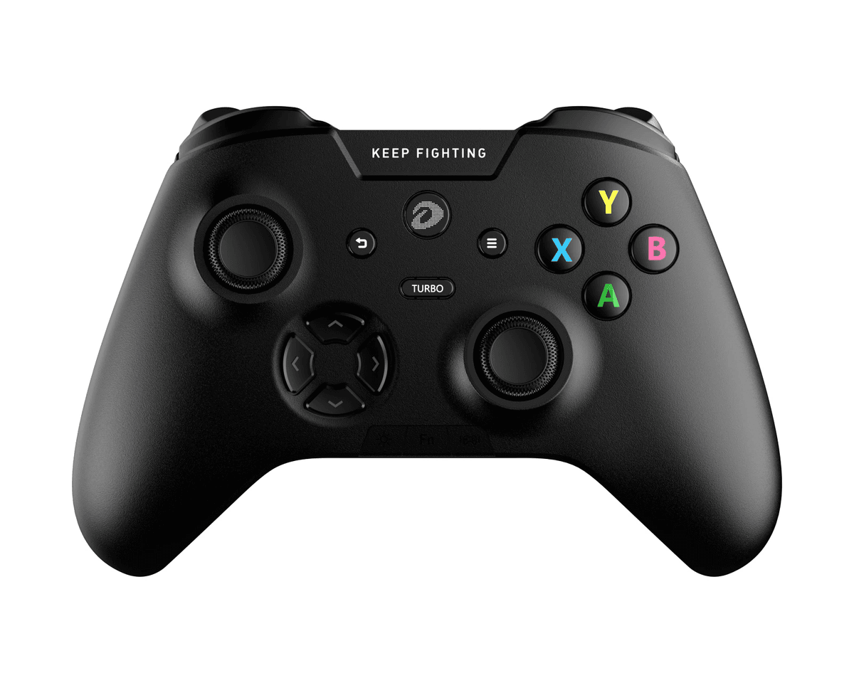 DAREU H105 Tri-Mode Wireless Gamepad 360° Joystick Controller (Black)