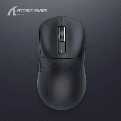 (Stock Out) Attack Shark X3 49g PAW3395 Tri-Mode Wireless Gaming Mouse_img_1