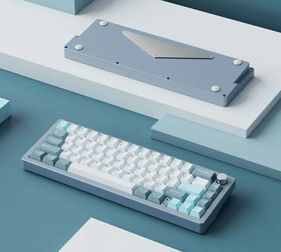XINMENG A66 Aluminium Alloy Keyboard - Blackplum Switch_img_0