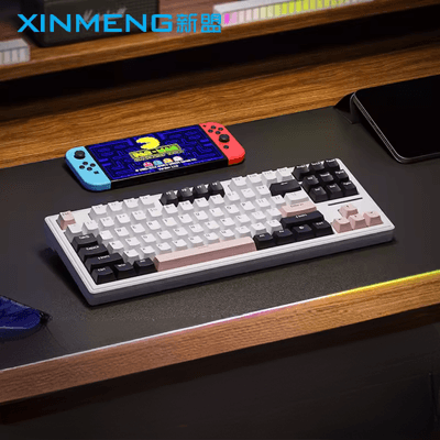 (Sold Out) XINMENG M87 PRO Tri-Mode Wireless Gasket RGB Hotswappable Mechanical Keyboard_img_1