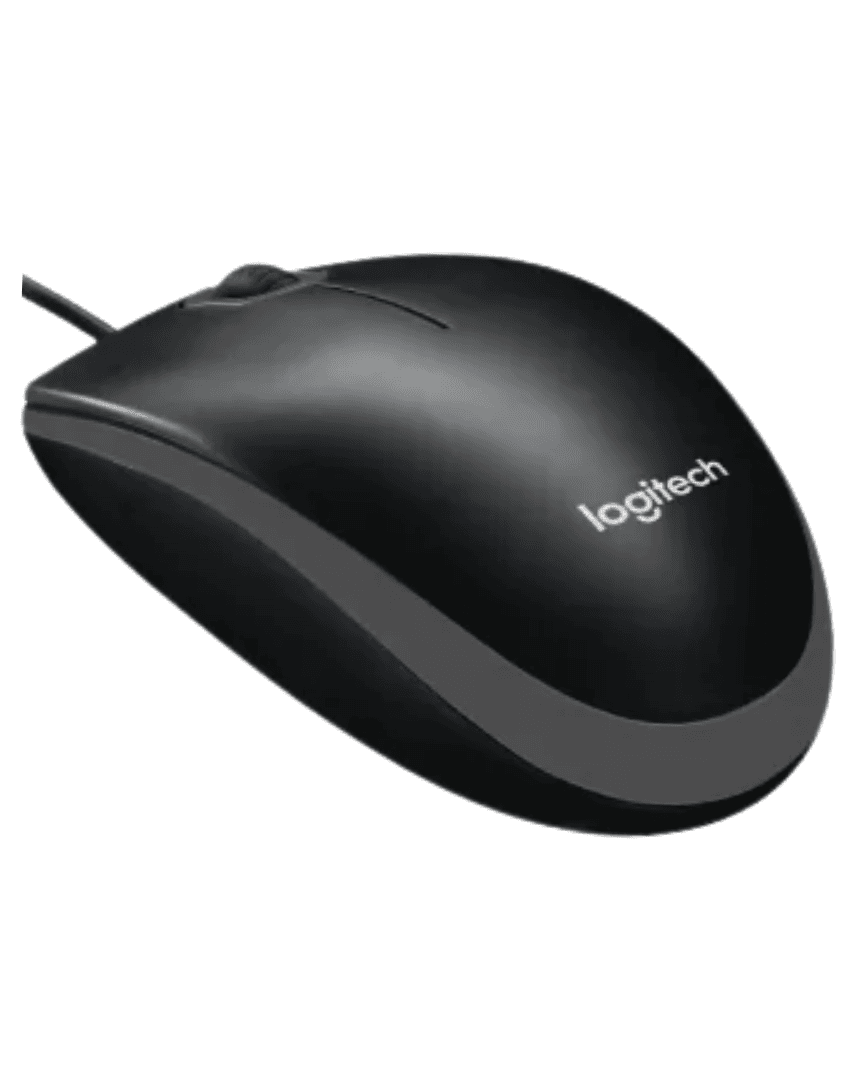 Logitech B100 Optical Wired Office Mouse