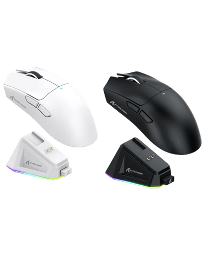 Attack Shark X11 63g PAW3311 22000DPI Tri-Mode Wireless Gaming Mouse with RGB Charging DOCK White_img_0